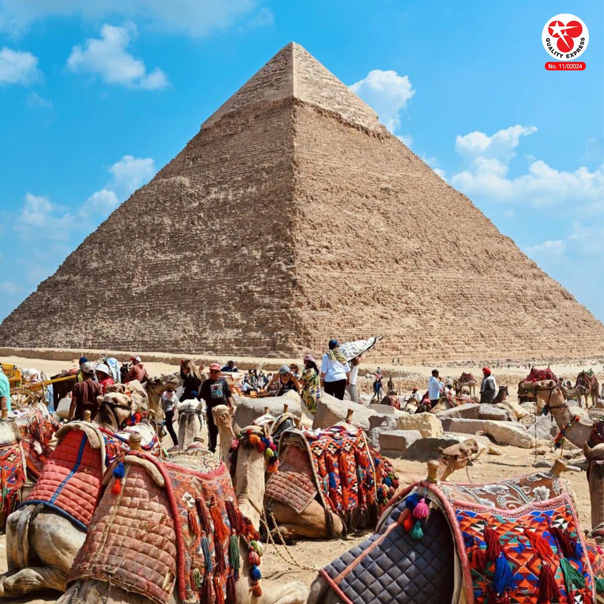 Egypt มหาพีระมิดแห่งเมืองกีซ่า