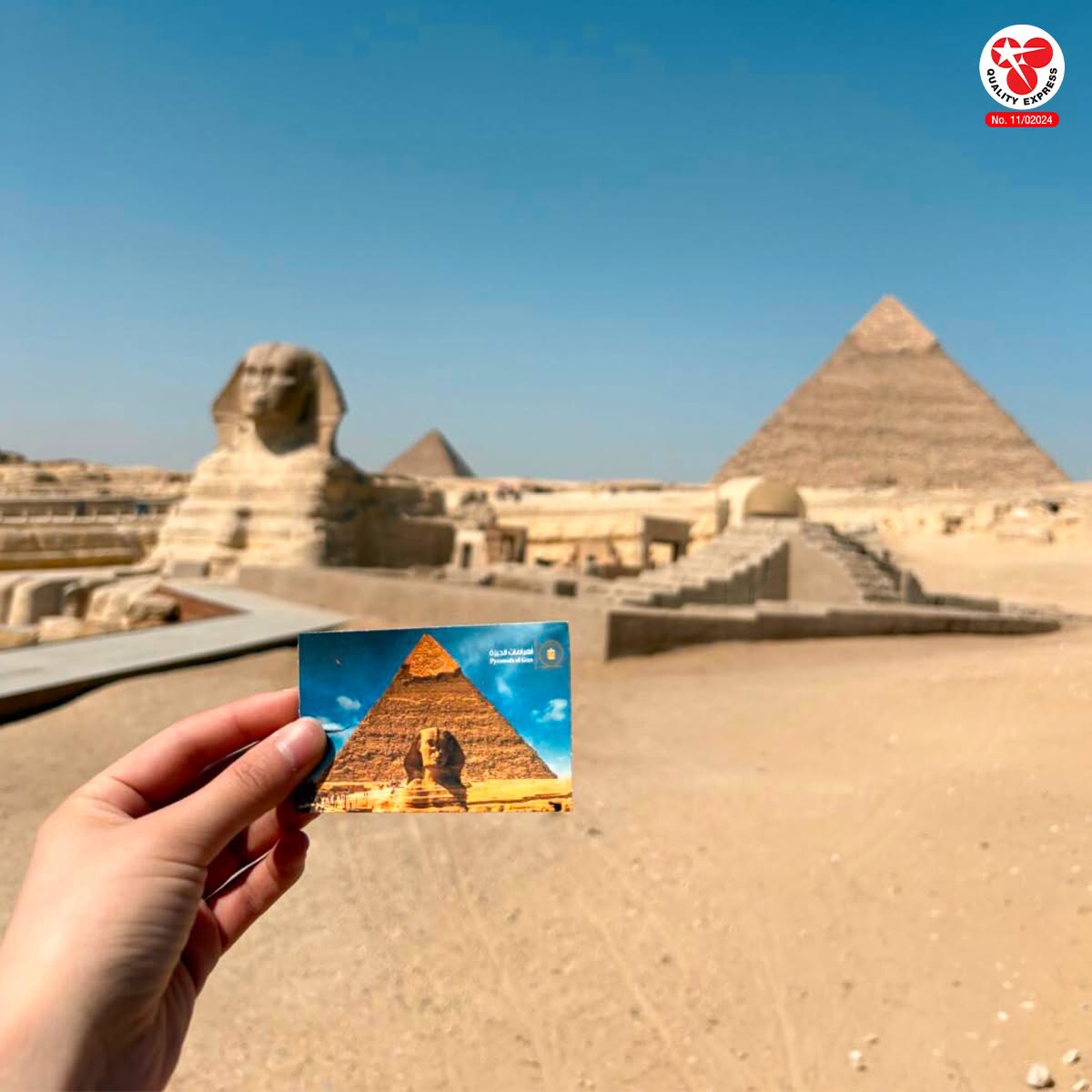 Egypt มหาพีระมิดแห่งเมืองกีซ่า