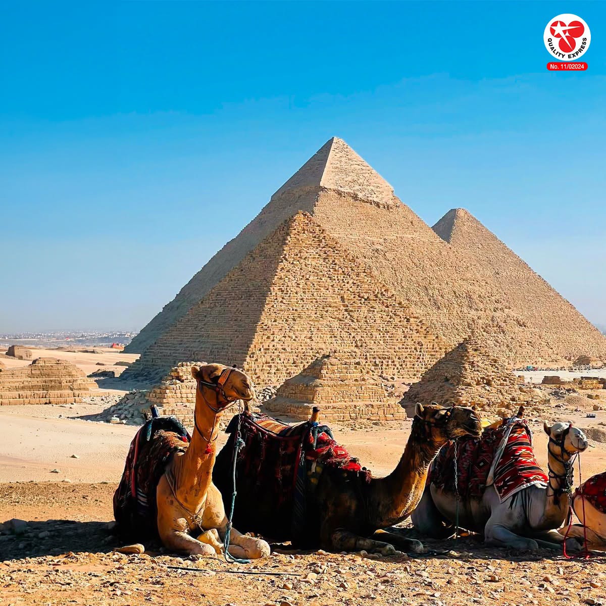 Egypt มหาพีระมิดแห่งเมืองกีซ่า